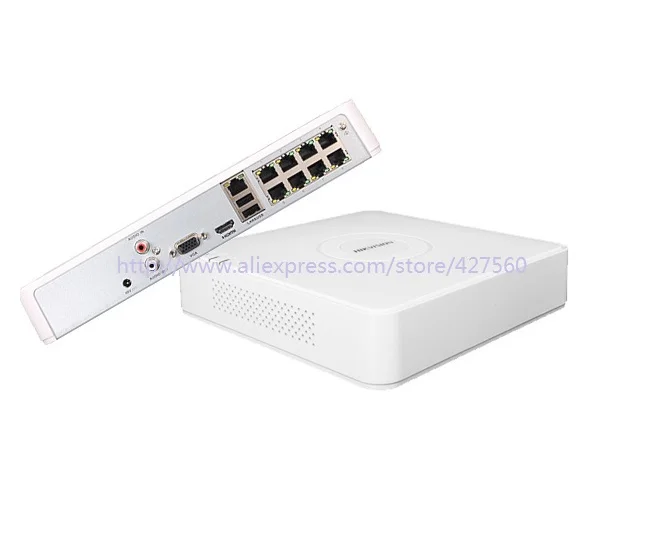 CCTV 4CH 8CH NVR POE Onvif HD mini network video recorder ds-7104n-sn/p ds-7108n-sn/p 8 HDMI Audio for 1080P 2MP IP camera