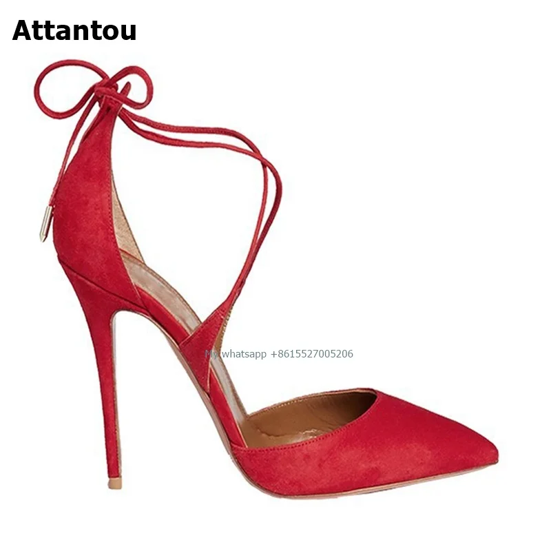 Woman Shoes 2018 Summer Lady Lace Up Sandals Stiletto High Heels Sandalias Mujer 12cm Office Lady Sandalia Feminina Party Pumps