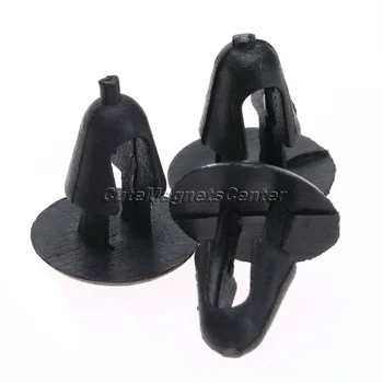 

50Ps Auto Car Fit 5mm Hole Inner Trim Panel Hood Seal Retainer Clip for Auveco for Toyota Bumper Fender Push Type Fastener Clips