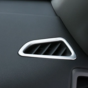 

For Hyundai Tucson 2016 -2018 Stainless steel Front Dashboard Air Vent Outlet Cover Bezel Frame Garnish Car Styling accessories