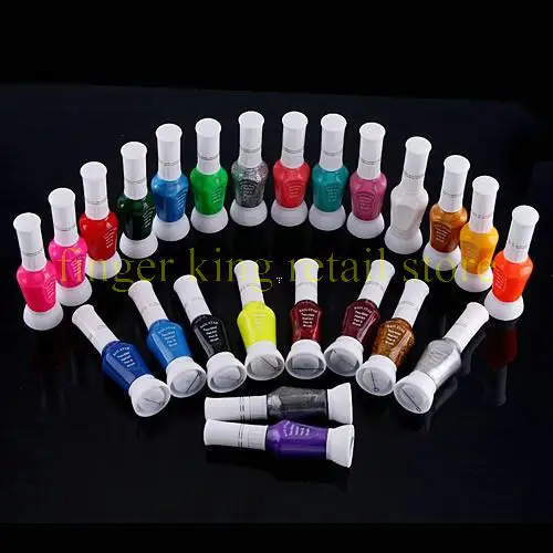 

24 Bottle/LOT New Nail Polish/stamp polish Wholesale price 24 colors Optional Stamping Nail Art just for you #X067