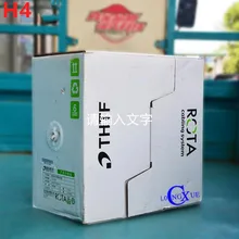 Крытый четыре пары неэкранированной витой пары CC61004 CAT-5e