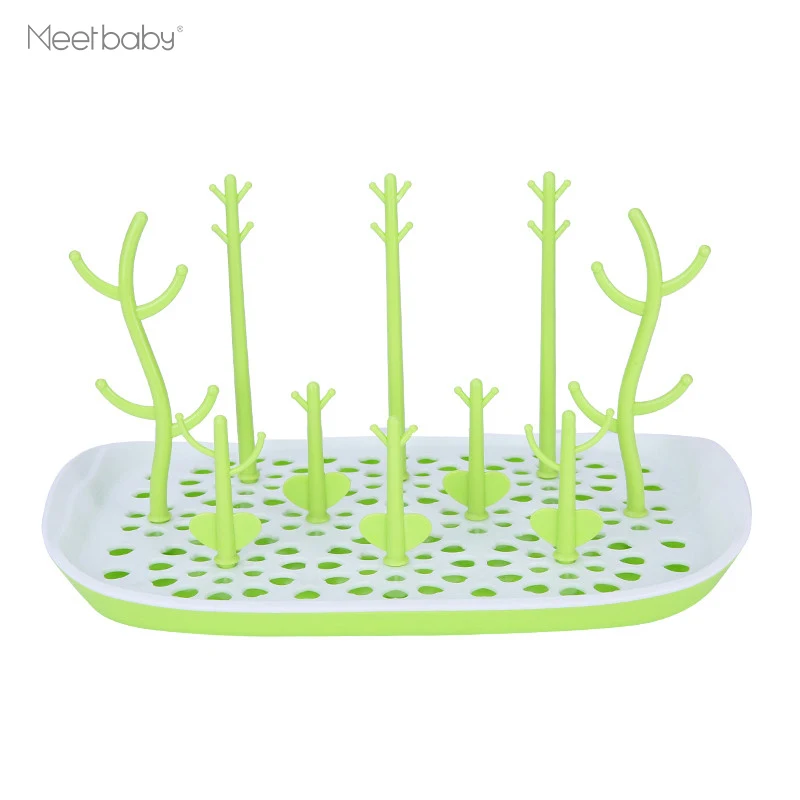 Baby Bottle Drying Rack Baby Bottle Cleaning Dryer Drainer Storage Rack