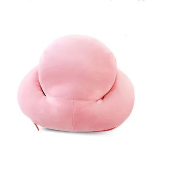 

Irregular Shape Cushion For Office Table Back Chair Pad Home Decoration Pads Kawaii Cartoon Pillow Simple Solid Cojines almofada