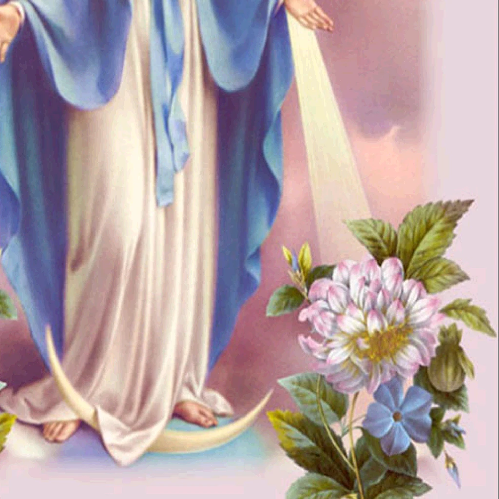 5D Diamond Diy Painting Handmade Virgin Mary Cross Stitch For Home Decor