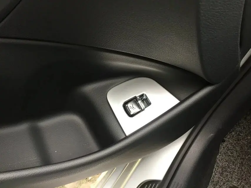 Car Interior Door Switch Cover Trim Suit  Car Styling Accessories For Mercedes Benz E Class W213 E200l E300 2016-2017