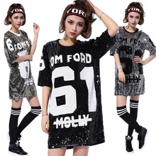 2020 New Hot Sexy Singer Jazz Hip Hop Dance Costumes Lady Female Sexy Nightclub Sequins Beyonce Bodysuit Bar Dj Performance Wear silver sequins sparkling mirrors dress sexy nightclub bar dj ds costumes female singer leading party performance one piece dress