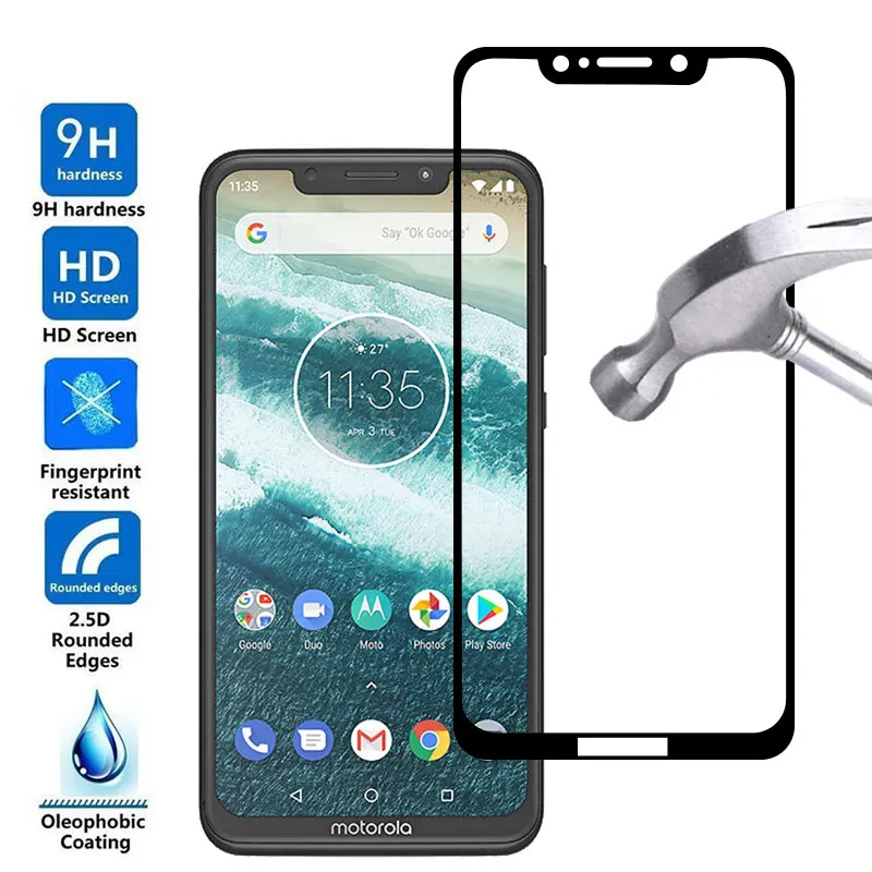 9D Защитное стекло для motorola moto p 30 p30 play note one power закаленное стекло для moto one p30play p30note защита экрана