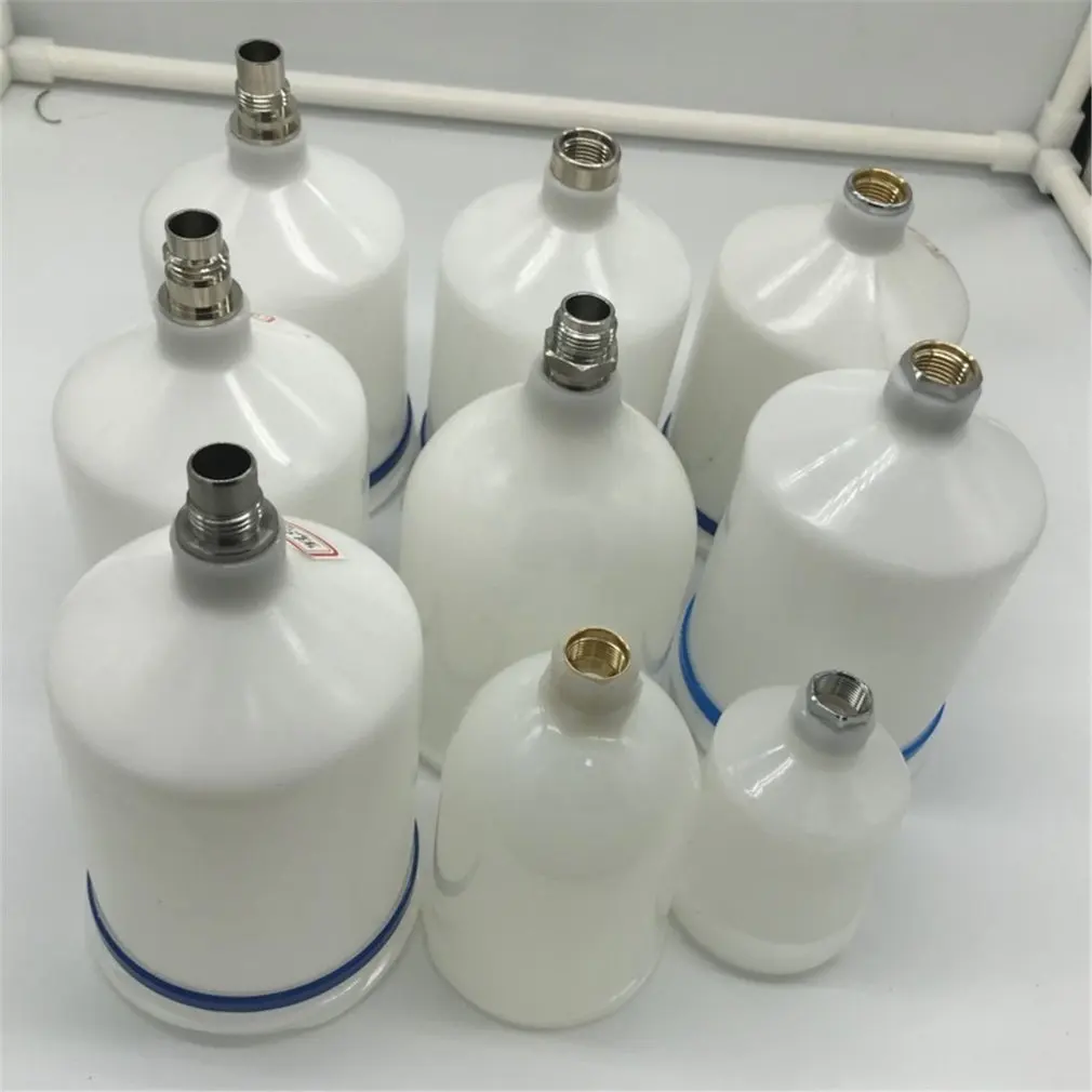 New Plastic Spray Paint Cup Sprayer Cup Air Gravity Feed Paint Spray Pot Fastmover Thread Connector for Spray Gun Parts