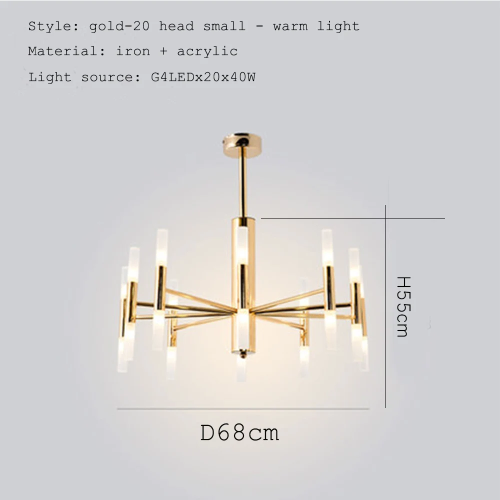 flush mount chandelier Modern Fashion Designer Black Gold Led Ceiling Art Deco Suspended Chandelier Light Lamp for Kitchen Living Room Loft Bedroom ceiling chandelier Chandeliers