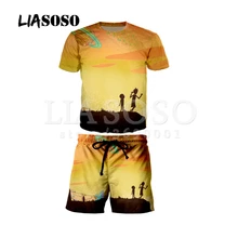 LIASOSO 3d принт Забавный Сумасшедший Рик и Морти Galaxy Sky Для Мужчин's Шорты комплекты пляжные Летние повседневные шорты доска Шорты брюки X0589