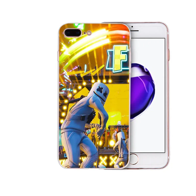 Мягкий силиконовый DJ Marshmello чехол для телефона marshmallow для iPhone 6 7 8 6s plus shell X XR XS MAX cover 5 5S se для TPU Apple Coque - Цвет: case 29