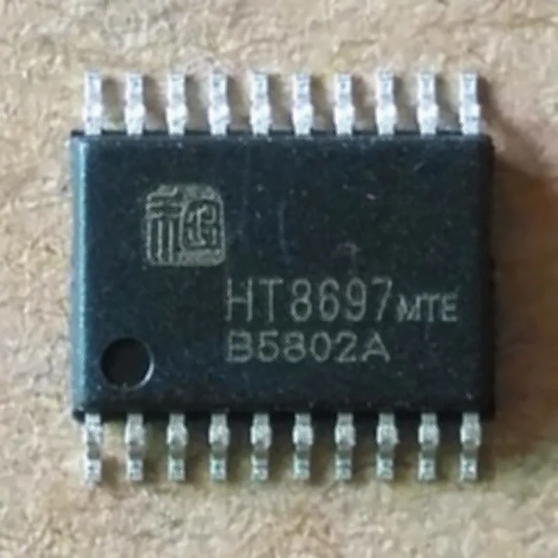 

10 Pcs/Pack HT8697(new) TSSOP20 9.5W Anti-Clipping Class AB/D Stereo Amplifier Original Chip
