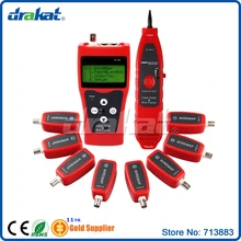 Многофункциональный пульт дистанционного управления тестер для проверки кабелей ЖК-дисплей дисплей RJ45 RJ11 BNC NF-388