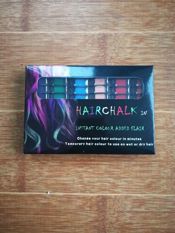 

Free shipping 6PCS\Set Mini Disposable Hair Dye Comb Professional Hair Color Chalk Hair Dyeing Tool for Salon Use