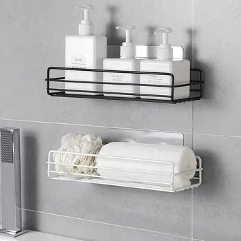 

Japanese Style Iron Shower Room Coat Cap Carrier Hanging Bath Frame Toilet Wall Mounted Toilets Articles Storage Racks