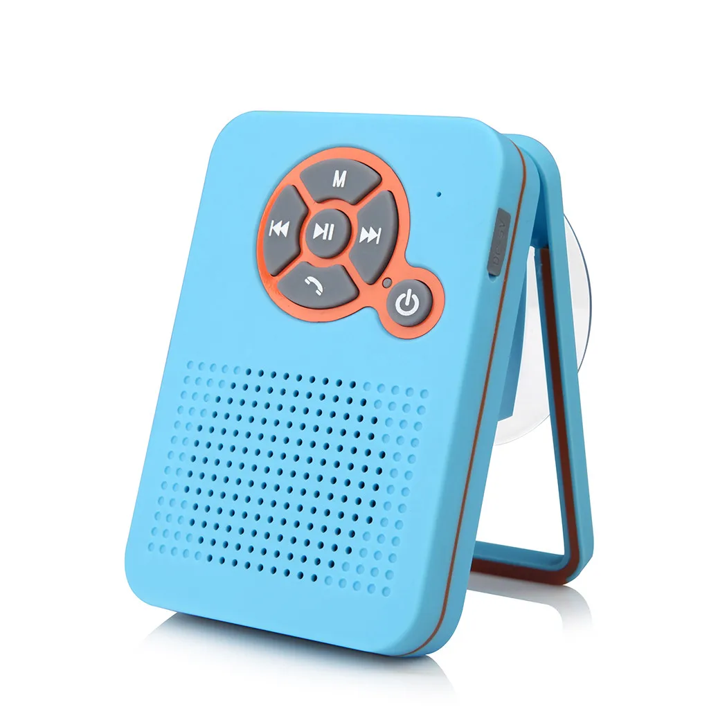 

Portable Wireless Bluetooth Speakers with Radio Shower Speaker For IPX4 Suction Cup stereo Music Subwoofer#20