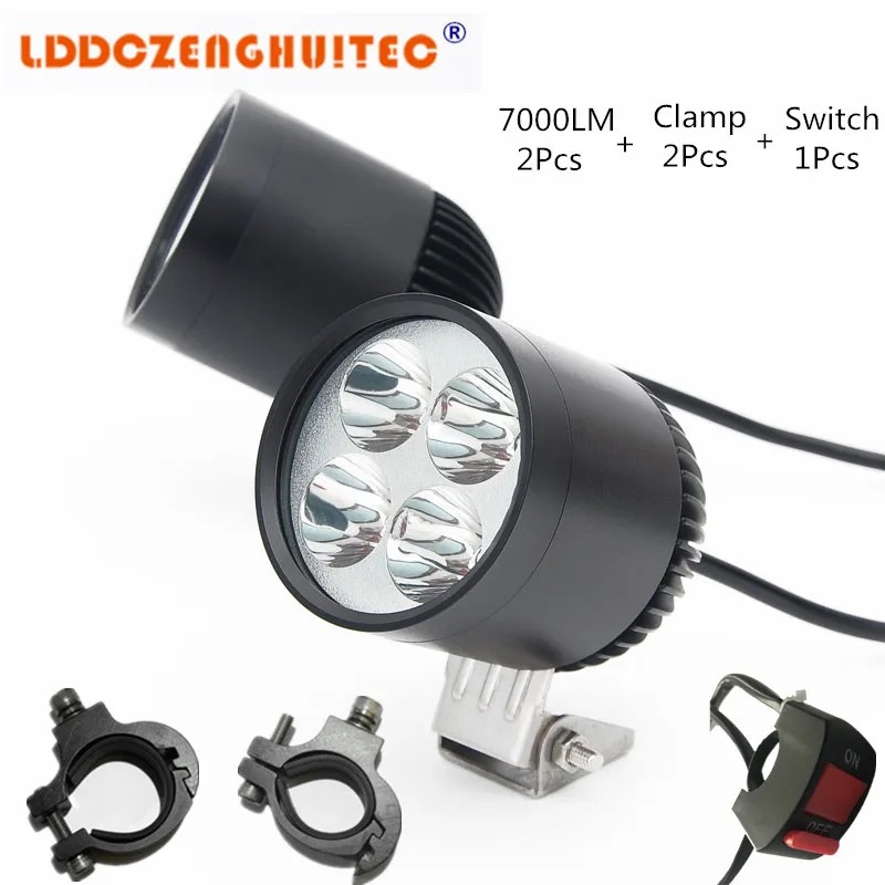 

LDDCZENGHUITEC 35W 7000LM LED Auxiliary Lights USA LED Work Light Spot Lamp Driving Fog 12V 24V for Motorcycle, ATV, Car, SUV