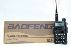 2 шт. Baofeng DM-5R плюс Портативный Радио УКВ двухдиапазонный DMR цифровой Anolog двойной режим 5 Вт 128CH портативная рация DM5R + трансивер
