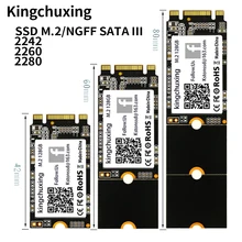 SSD M.2 Internal Solid State Hard Disk Drive 2242 2260 2280 NGFF 64GB 128GB 256GB 512GB 1TB For Laptop Computer by Kingchuxing SSD M.2 Internal Solid State Hard Disk Drive 2242 2260 2280 NGFF 64GB 128GB 256GB 512GB 1TB For Laptop Computer by Kingchuxing