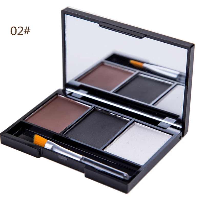 

1 Set Eyebrow Enhancer Eyebrow Powder Palette Eyebrow Powder Eye Brow Palette Cosmetic Makeup Shading Kit With Brush Mirror