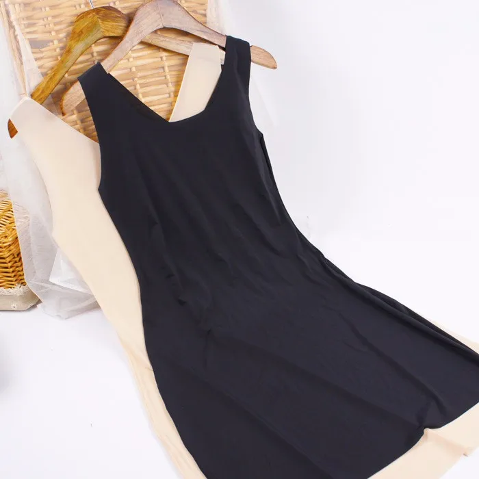 Летние женские Ледяной шелк пеньюар однотонный мини без рукавов nihgtdress глубокий вырез ночное белье внутри дна женские ночные платья