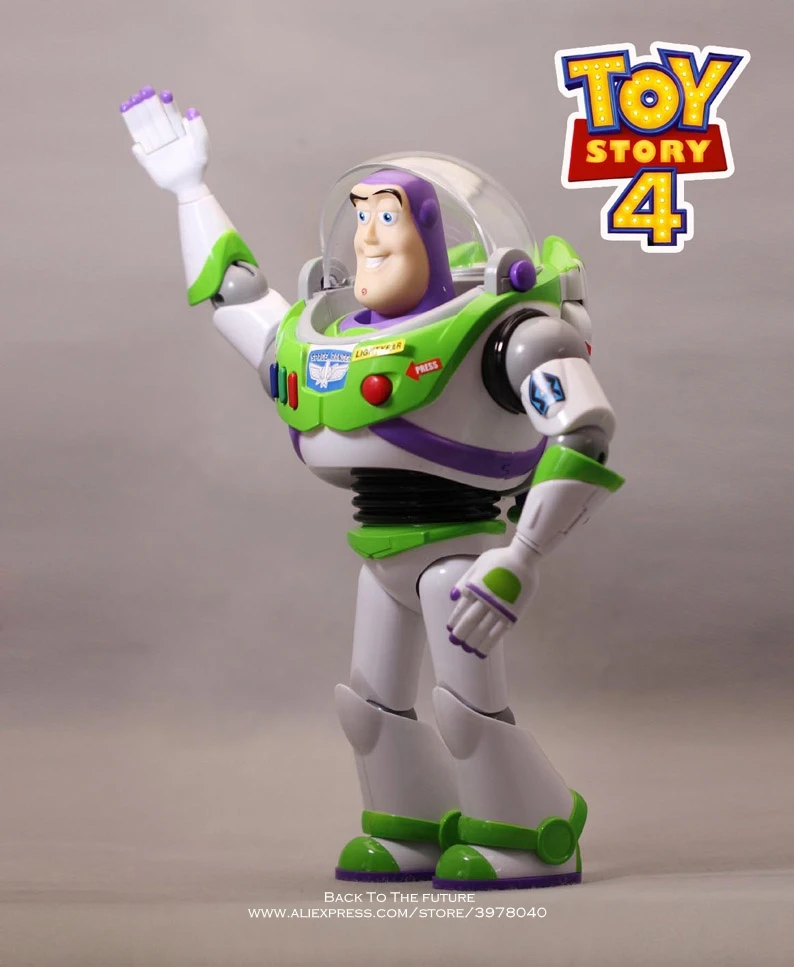 Disney Toy Story 4 Базз Лайтер говорящая фигурка 30 см ПВХ Фигурки мини куклы детские игрушки модель для детей подарок