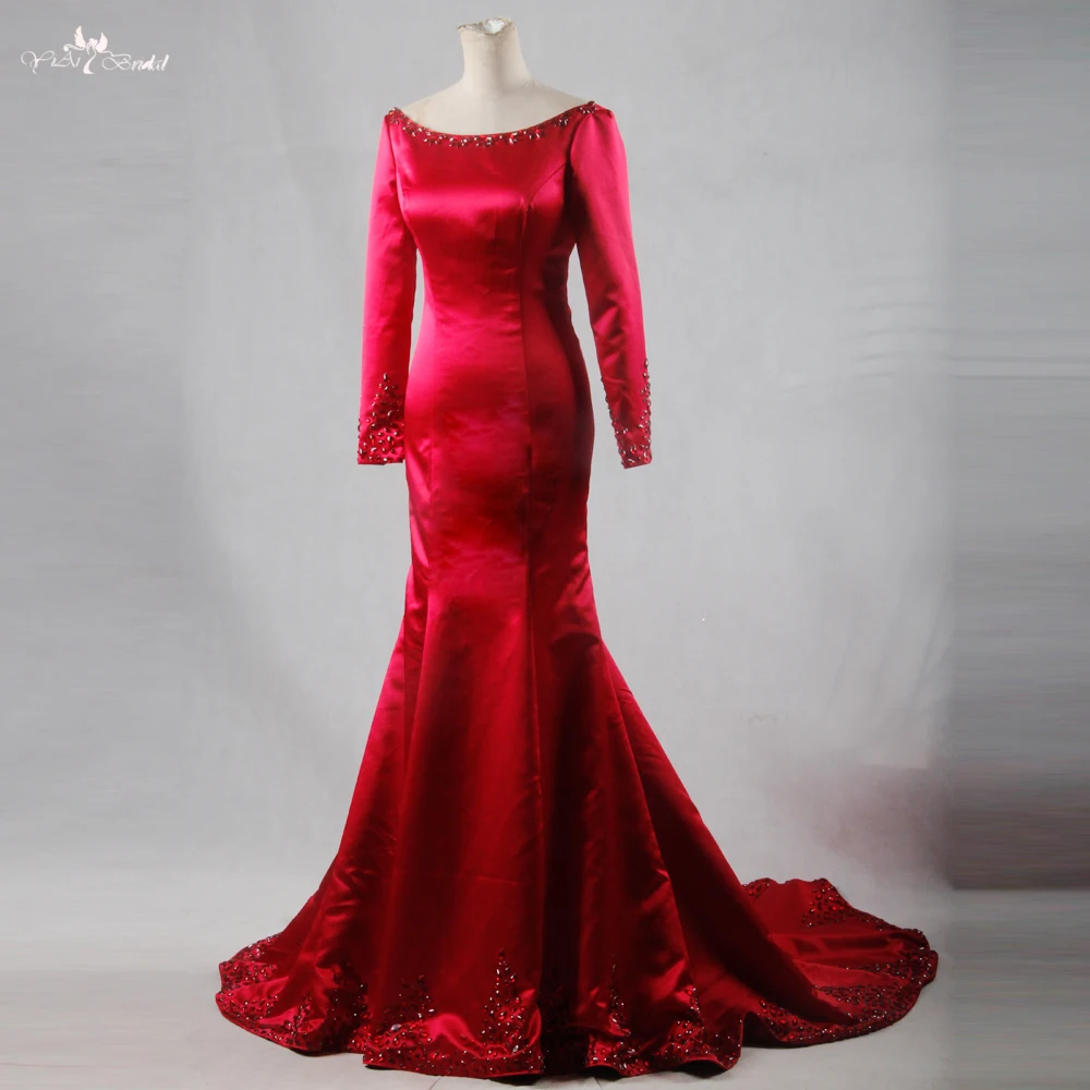 2019 year for girls- Red wedding mermaid dresses 2019 year looks- Red wedding mermaid dresses