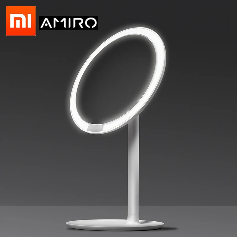 

Xiaomi AMIRO LED HD Mirror Makeup Natural light Dimmable Daylight Mirrors Rechargeable Countertop 60 Degree Adjustable Mi Mijia