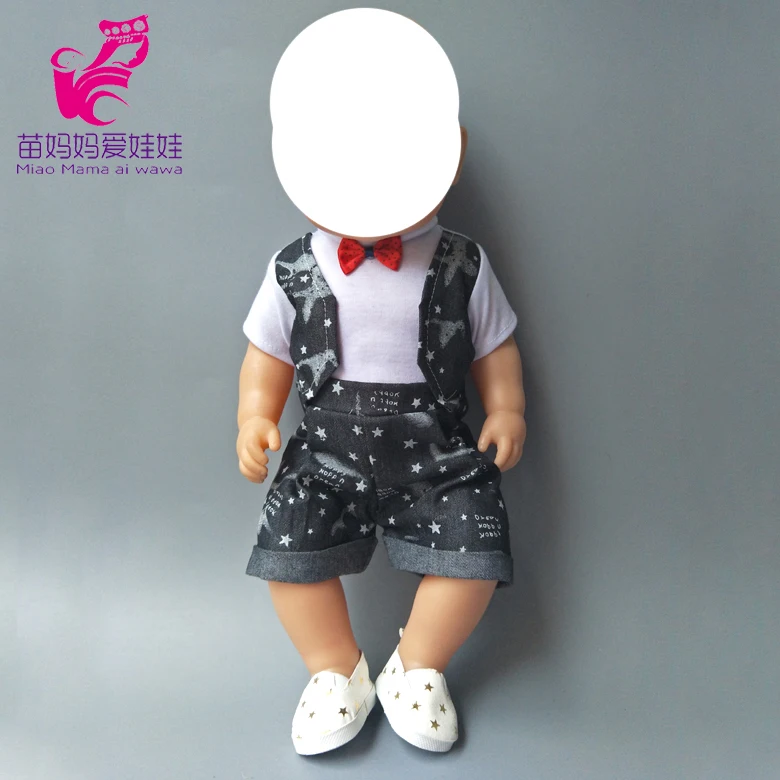 Doll clothes pants 43cm new Born baby doll 1" dolls outwear baby girl gift