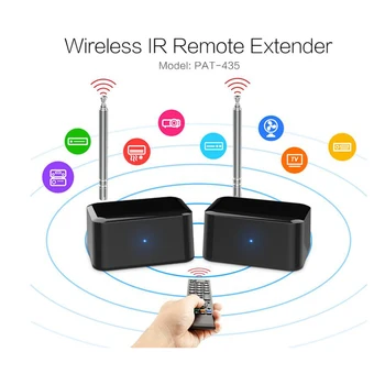 

Ship out Within 24 Hours 433.92MHz Wireless Infrared IR Remote Extender Repeater Transmitter Receiver Blaster Emitter For TV DVD