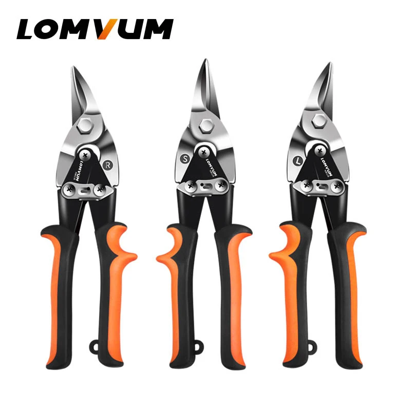 LOMVUM Metal Sheet Cutting Scissor Pvc Pipe Cutter Professional