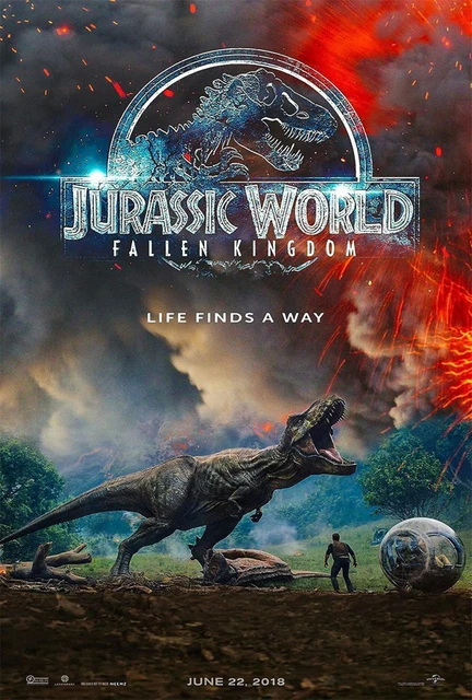 Resultado de imagen de jurassic world fallen kingdom poster
