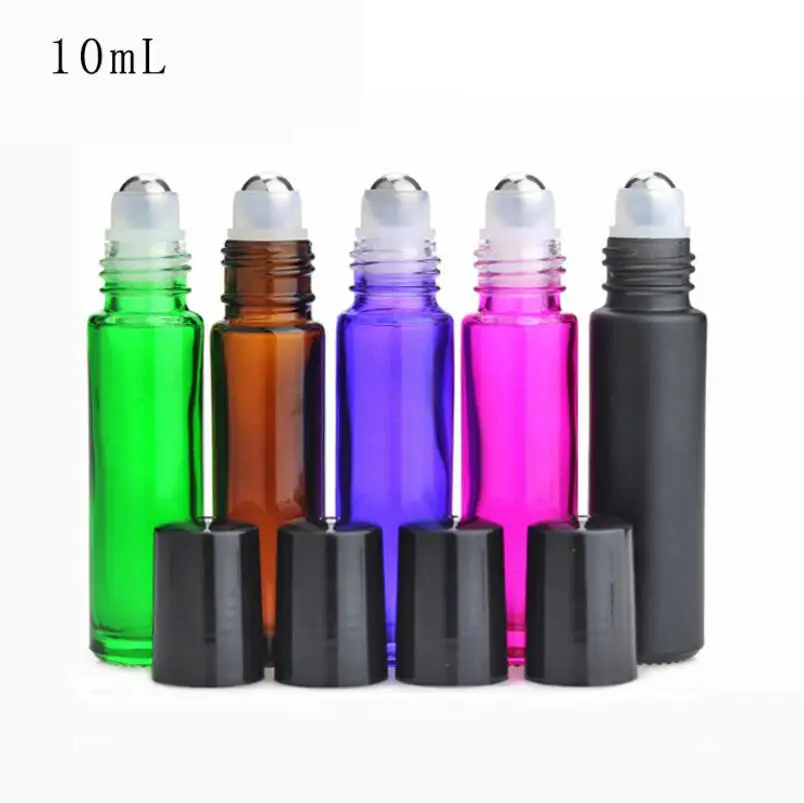 Wholesale 10ml Thick Roll On Glass Bottle Fragrances Essential Oil