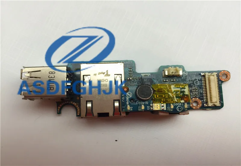 Ls-3302P Originale Per Dell Latitude D620 D630 Usb/Jack/Lan Board Ls-3301P Ls-3303P