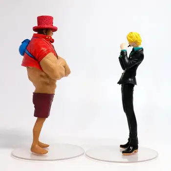 

One Piece Sanji & Chopper 2pcs/set Action Figures Enies Lobby Ver. Chopper & Sanji PVC figure Toys Anime 16CM