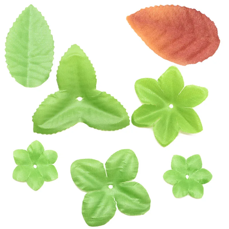 

20/40g Artificial Silk Flower Leaves for Wedding Festival Party Art Scrapbook Decoration DIY Home Wreath Fake Leaves Supplies 8z