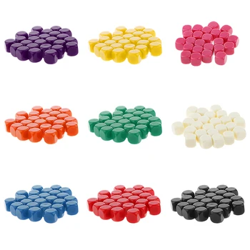

25pcs Opaque Blank Six Sided Dice D6 D&D RPG Party Game Dices Fun Family BBQ Party Game Gambling Education and Poker Chips Dice