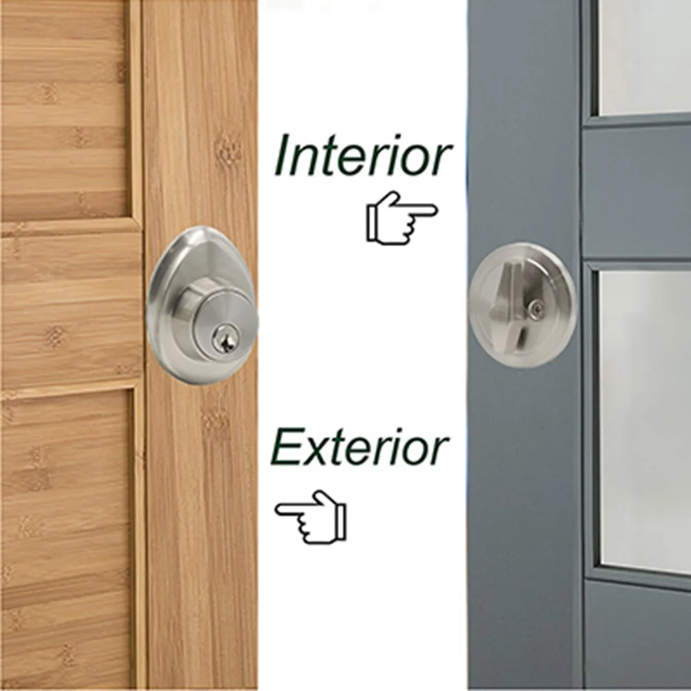 Probrico Hidden Door Handles For Interior Exterior Invisible Door Handles For Interior Exterior