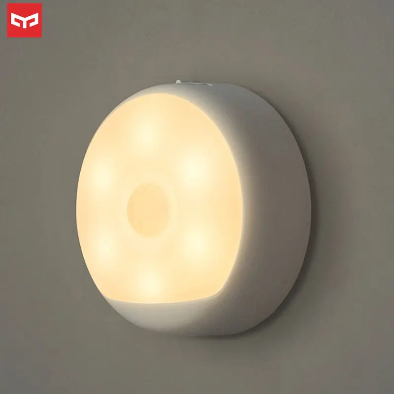  Original Xiaomi Yeelight Night Light PIR Motion and Light Sensor USB Rechargeable Hangable Adhesive - 32896008471