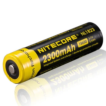 

NITECORE NL1823 18650 2300mAh 3.7V 8.5Wh Li-ion Rechargeable Battery with Protection PCB (1pcs)