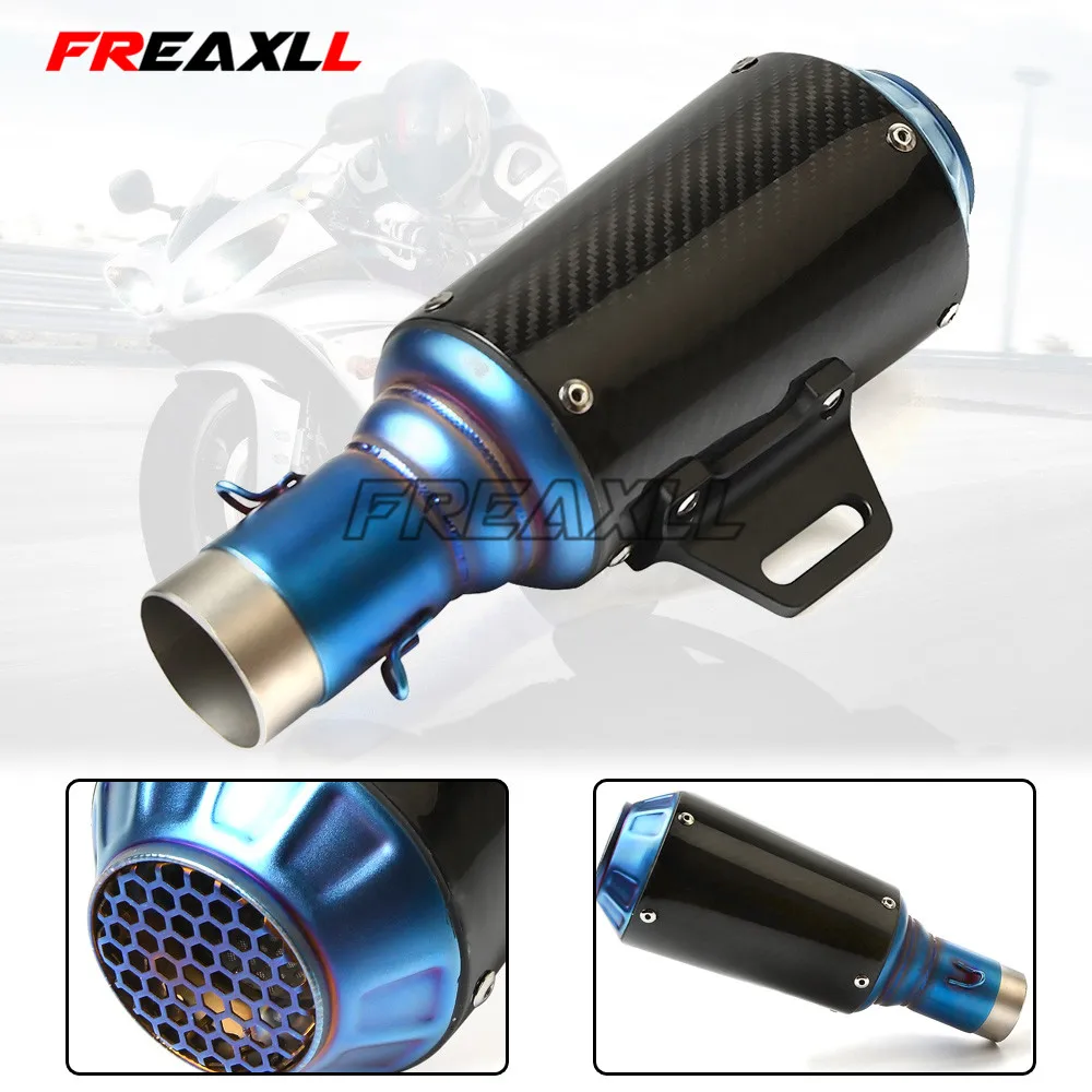 

FOR bmw f650gs r1200rt s1000xr g310r F650GS F700GS F800GS/AdventuRe 36-51MM Motorcycle Universal Exhaust Pipe Muffler