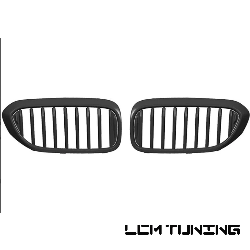 

For BMW 5 Series G30 2017-on Single Slat Gloss black/Matt black/Triple Color+Chrome Front Grille