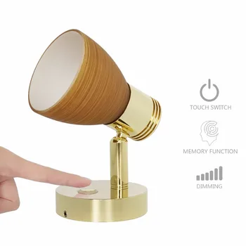 

9-30V adjustable LED reading spotlight light Dimmable LED Reading Light wall lamp for yacht RV Caravan BoatTruck GenuineMarine