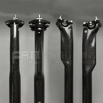 

Without LOGO 3K matte/glossy Carbon Fiber Mountain Road Bicycle seatpost bike seat post MTB parts 27.2/30.8/31.6 x 350/400mm