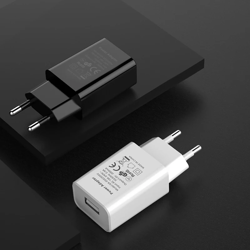 ! USB зарядное устройство ACCEZZ 5 В 2 А вилка европейского и американского стандарта