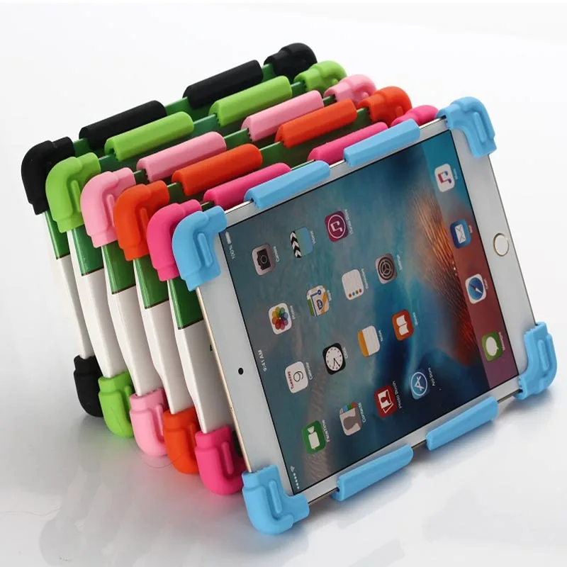 

Universal Silicon Case for Huawei MediaPad T1 T2 T3 10.0 pro / M2 M3 10.1 / M5 10.8 inch Tablet Shockproof stand protection Cove