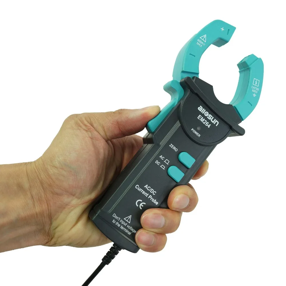 Sonda digital amperímetro, medidor de corrente ac,