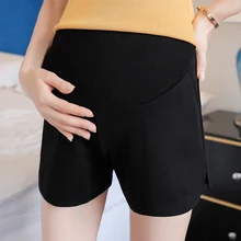 Pregnant women shorts 2019 new summer pregnant women loose large size stomach lift pants summer thin section