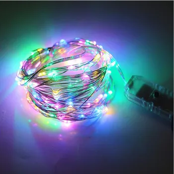 

2018 USB Controller Copper Wire String Light 10M 100LED Waterproof Fairy Lights For Xmas Party Home Decoration Wholesale 100pcs